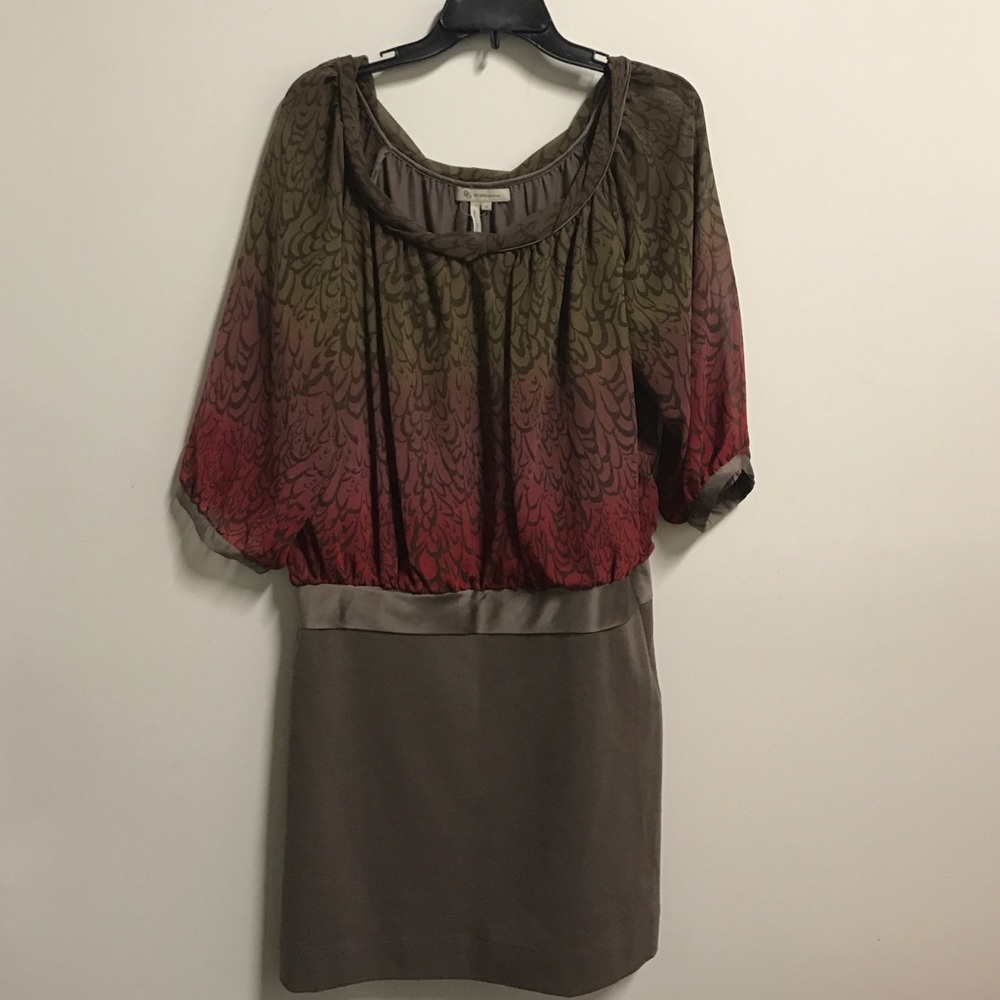 BCBGeneration Multicolor Midi Dress